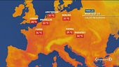 Caldo record, Europa rovente
