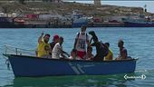 Lampedusa invasa dai migranti