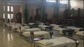 Letti in chiesa per i malati covid