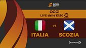 Rubgy, Italia-Scozia sul canale 20
