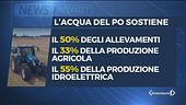 Il Po dimezzato in vent'anni