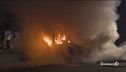 Roma, Metro C ferma e bus in fiamme