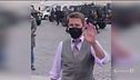 Tom Cruise sfreccia per Roma