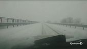 Neve e gelo, il nord nella bufera