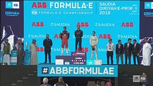 E-Prix Diriyah, la festa del podio
