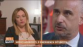 Giorgia Meloni e la violenza negli ospedali