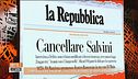 "Cancellare Salvini"