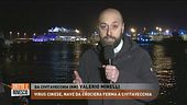 Coronavirus: nave da crociera bloccata a Civitavecchia