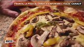 La pizza in faccia