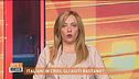 Meloni: "Servono soldi veri, non prestiti"