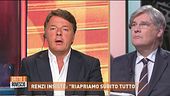 Renzi insiste: "Riapriamo subito tutto"