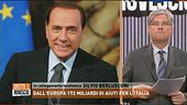 Silvio Berlusconi: "Bene gli aiuti europei, non sprechiamoli"