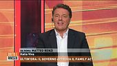Il Family Act, Matteo Renzi ci parla del provvedimento appena approvato dal Governo