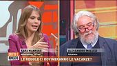 "Basta paura, dobbiamo ripartire" lo scontro tra Alessandro Meluzzi e Sara Manfuso