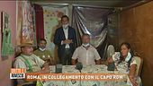 Roma, in collegamento con il capo rom