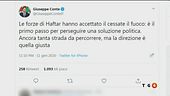 Scatta la tregua sul fronte libico