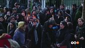Gli studenti in piazza contro gli Ayatollah
