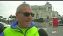 Blocco del traffico: a piedi nella Capitale