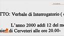 Caso Marco Vannini: il verbale di Antonio Ciontoli