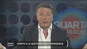 Conte e la gestione dell'emergenza