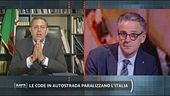 Le code in autostrada paralizzano l'Italia