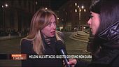 Giorgia Meloni: "questo Governo non dura"
