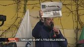 "Cancellare Salvini": il titolo della discordia