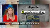 Salvini e Meloni: alleati e rivali