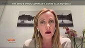 Giorgia Meloni su decreti e riaperture