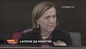 Lacrime da ministre