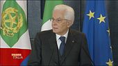L'appello di Sergio Mattarella