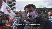 Salvini cambia volto