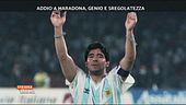 Il saluto all'eterno Maradona