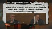 La polemica sulla mascherina di Boccia