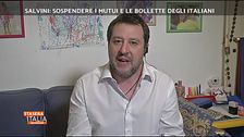 Governo, Salvini preoccupato per l'economia italiana
