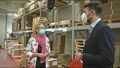 Coronavirus, ripresa del lavoro a Bergamo