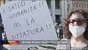 No mask, alta tensione al Sit-in