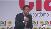 Conte a tutto campo davanti al popolo dem