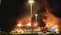 Incendio nel porto Paura ad Ancona