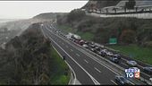 Viadotto chiuso ai tir per sicurezza