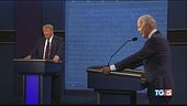 Trump-Biden in tv, volano gli insulti