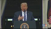 "Trump non contagioso" I fans senza mascherina