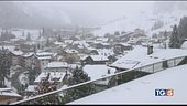Prima abbondante nevicata sulle Dolomiti