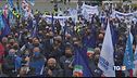 Forze dell'ordine in piazza a Roma: stop aggressioni