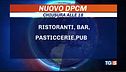 Il Dpcm è in vigore, da oggi la stretta