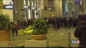 Cresce la protesta, guerriglia a Firenze