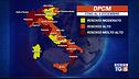 Campania e Toscana da domani zone rosse