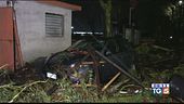 Nubifragio in Sardegna Tromba d'aria a Catania