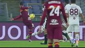 La Roma batte il Toro e raggiunge la Juve