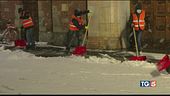 Neve, gelo e mareggiate e sarà ancora allerta